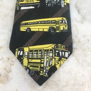 MODERN PROCESS COMPANY ALL SILK SCHOOLBUS TIE